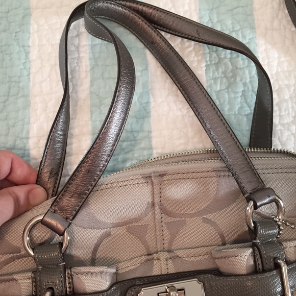 COACH Chelsea Signature Satchel D1176-17820 - Picture 7 of 8